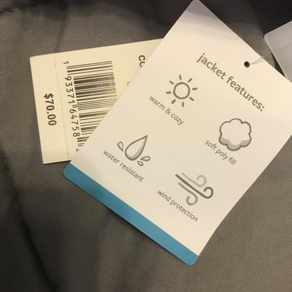 NWt 18 3t or 24 m carters winter coat jacket girls - Picture 7 of 8